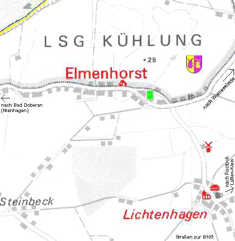 Ein kleiner Lageplan